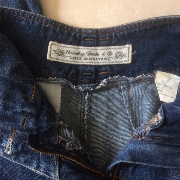 1990s Vintage High Waisted Mom Jeans Unionbay - Picture 2 of 5